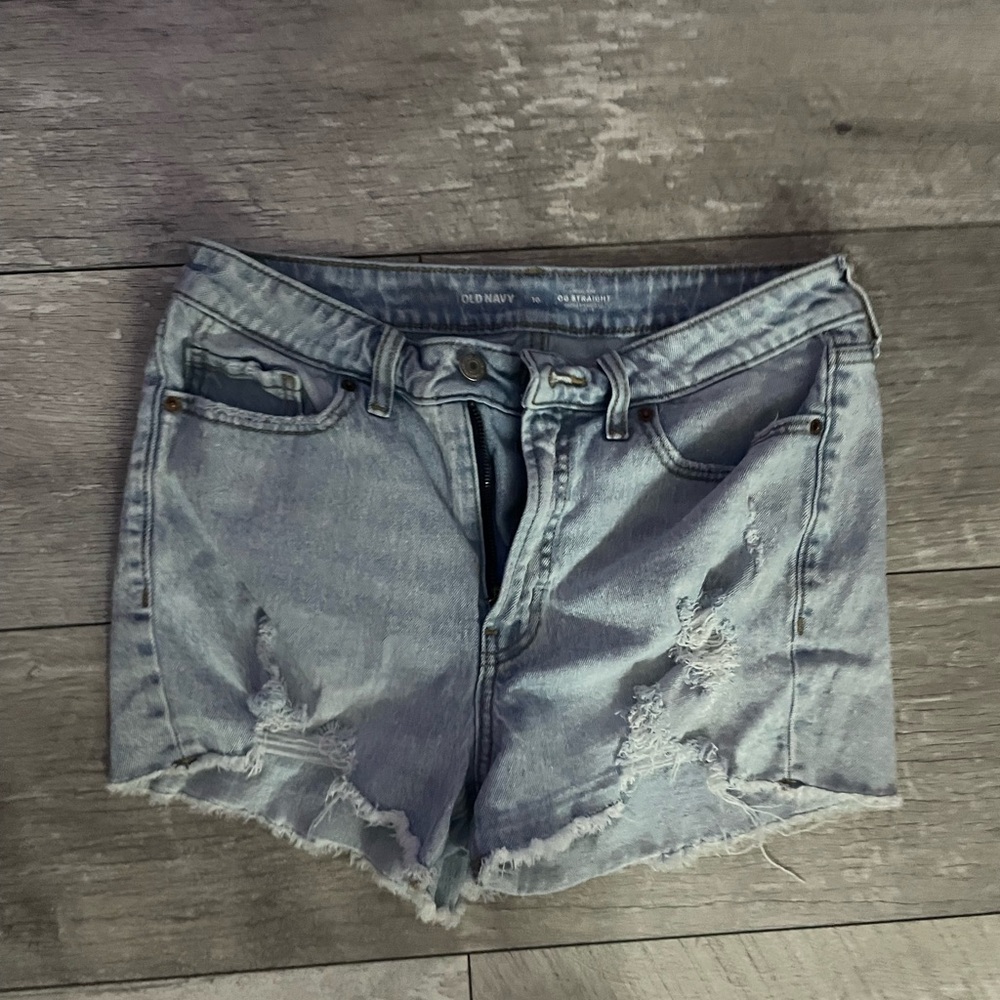 Old navy light jean shorts